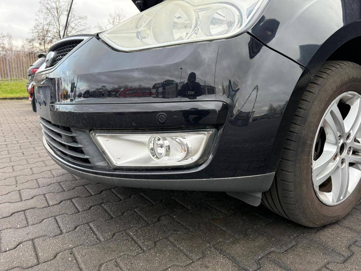 Ford Galaxy 2 WA6 original Sto&szlig;stange Sto&szlig;f&auml;nger vorn Panther Schwarz BJ09